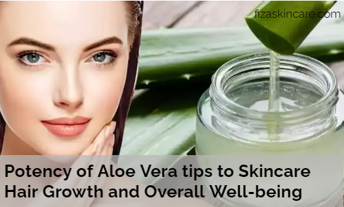 Potency of Aloe Vera tips to Skincare Hair Growth and Overall Well-being