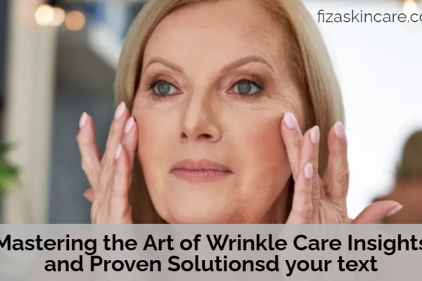 Mastering the Art of Wrinkle Care Insights and Proven Solutions