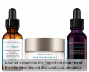 Now let's examine the important features of the aforementioned Skinceuticals products 