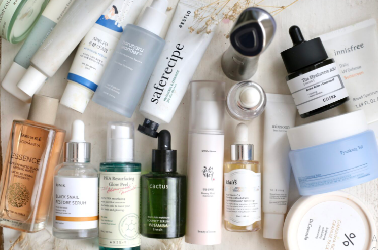 Skin Care Products Used in Korea